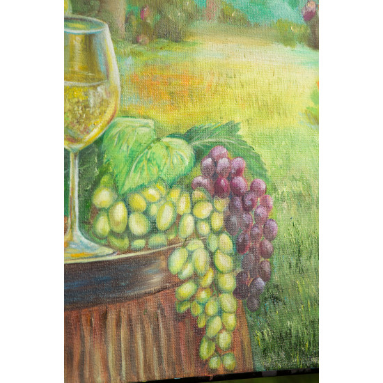 PAINTING "THE REFINEMENT OF ITALIAN WINE"