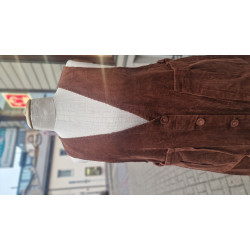 платье-сарафан вельветовое