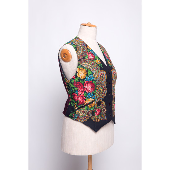 woman wool vest