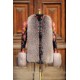 FUR VEST - coat