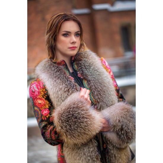 FUR VEST - coat