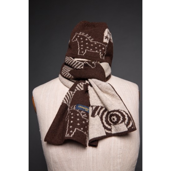 kashmir scarf and hat