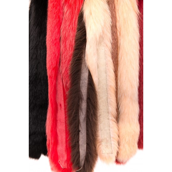 fox fur strip