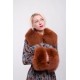 fur collar with cuffs