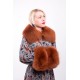 fur collar with cuffs