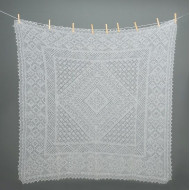 Orenburg downy shawl