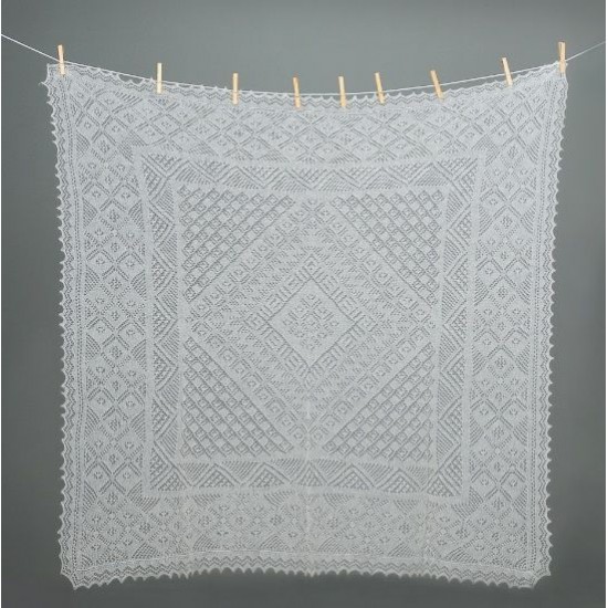 Orenburg downy shawl