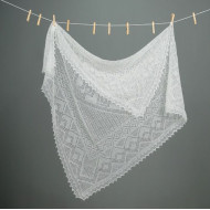 ORENBURGSKIY PUKHOVYY PLATOK-PAUTINKA