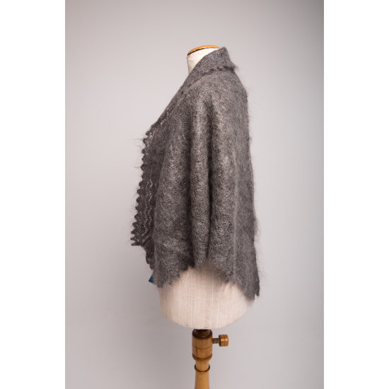 Orenburg handmade dense shawl Orenburg handmade dense shawl