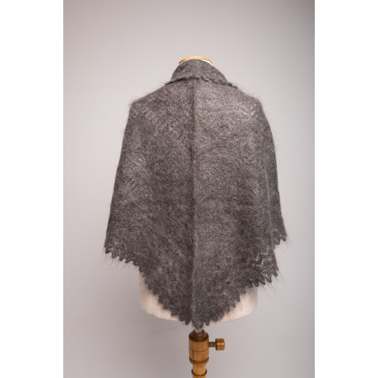 Orenburg handmade dense shawl Orenburg handmade dense shawl