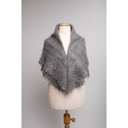 Orenburg handmade dense shawl Orenburg handmade dense shawl