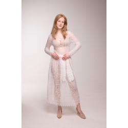 платье из Оренбургского пуха