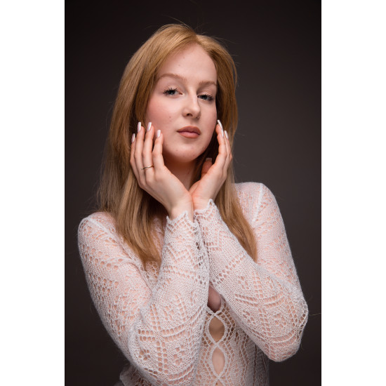 dress of Orenburg wool