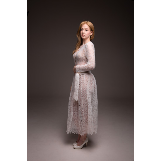 dress of Orenburg wool