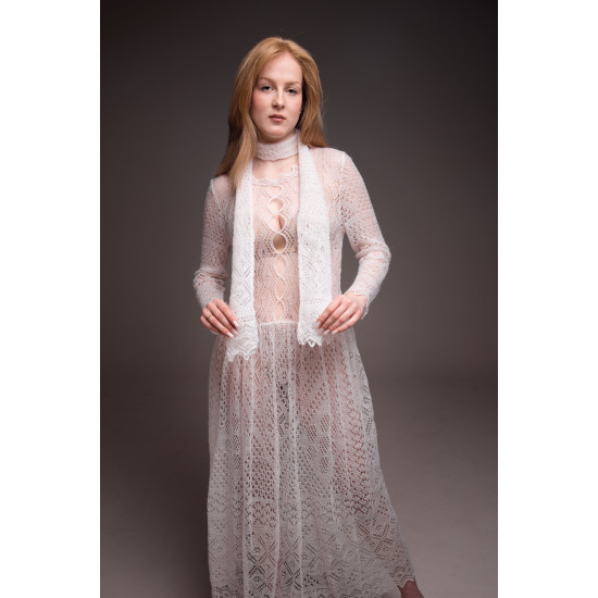 dress of Orenburg wool